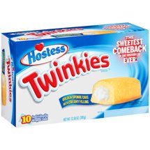 Hostess, Twinkies Schwammkuchen, cremegefüllt, 385 ml, 4 Stück von Hostess