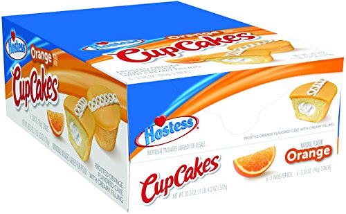 Hostess Cupcakes, Orange, 95 ml (6 Stück) von Hostess