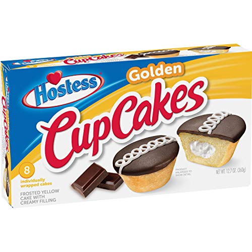 Hostess Golden Cupcakes - 360g (8 Cakes) - Hostess Cup Cakes … von Hostess