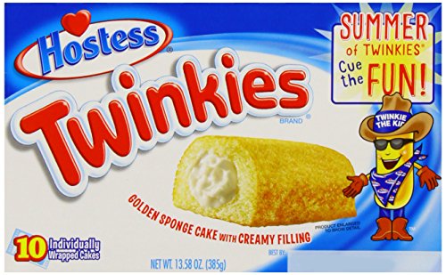 Hostess Twinkies 385 g (Pack of 1, Total 10 Cakes) von Hostess