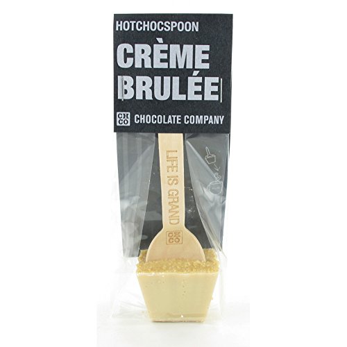 HOTCHOCSPOON Creme Brulee Weiss 50 g von Hotchocspoon