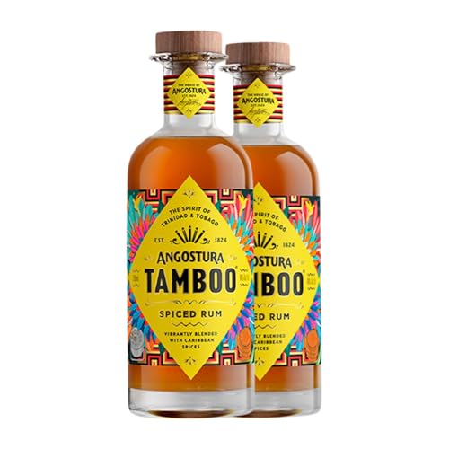 Rum Angostura Tamboo Spiced 75 cl (Karton mit 2 Flaschen von 75 cl) von House of Angostura