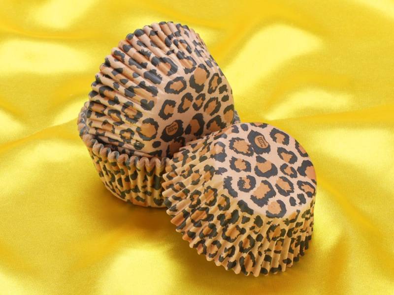 Muffinförmchen Leopard 50 Stück von House of Marie