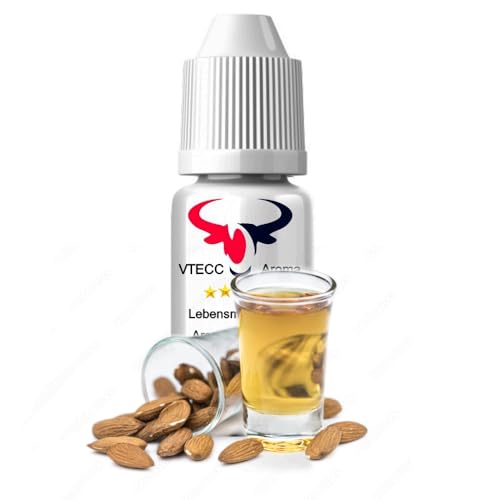 Amaretto Lebensmittelaroma Intensives Aroma zum Backen in Lebensmitteln & Getränken, für Diffuser Vernebler Nebelmaschinen Wassersprudler uvm. Konzentrat Drops hochkonzentriertes Aroma (30 ml) von House of Vape