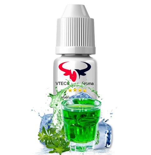 Aromakonzentrat Konzentrat Drops Aroma Lebensmittelaroma Flavdrops zum Kochen Backen Lebensmittel & Getränke Diffuser Vernebler Verdampfer Wassersprudler uvm (100 ml, Ice Waldmeister) von House of Vape