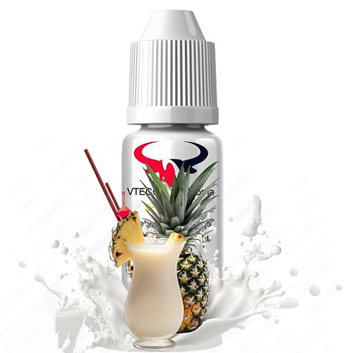 Aromakonzentrat Konzentrat Drops Aroma Lebensmittelaroma Flavdrops zum Kochen Backen Lebensmittel & Getränke Diffuser Vernebler Verdampfer Wassersprudler uvm (100 ml, Pina Colada) von House of Vape