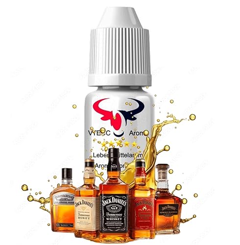 Aromakonzentrat Konzentrat Drops Aroma Lebensmittelaroma Flavdrops zum Kochen Backen Lebensmittel & Getränke Diffuser Vernebler Verdampfer Wassersprudler uvm (100 ml, Whiskey) von House of Vape