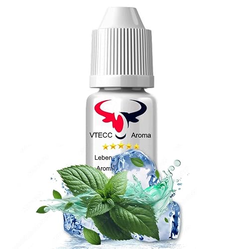 Aromakonzentrat Konzentrat Drops Aroma Lebensmittelaroma Flavdrops zum Kochen Backen Lebensmittel & Getränke Diffuser Vernebler Verdampfer Wassersprudler uvm (30 ml, Ice Menthol) von House of Vape