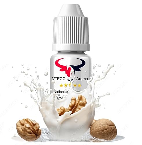 Aromakonzentrat Konzentrat Drops Aroma Lebensmittelaroma Flavdrops zum Kochen Backen Lebensmittel & Getränke Diffuser Vernebler Verdampfer Wassersprudler uvm (30 ml, Walnuss) von House of Vape