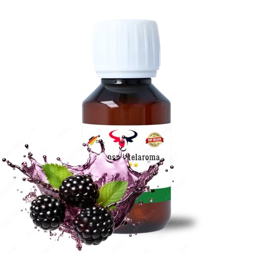 Brombeere Konzentrat-Drops | hochkonzentriertes Aroma ohne Zucker | für Wassersprudler | Fertiggetränk | kalorienarm | Lebensmittel, Kochen, Backen, Hobby, Raumerfrischung uvm. (30 ml) von House of Vape