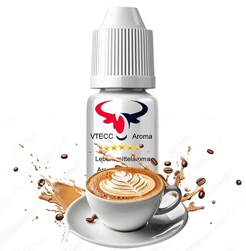 Cappuccino Lebensmittelaroma Intensives Aroma zum Backen in Lebensmitteln & Getränken, für Diffuser Vernebler Nebelmaschinen Wassersprudler uvm. Konzentrat Drops konzentriertes Aroma (30 ml) von House of Vape