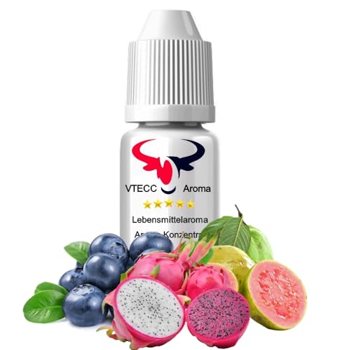 Drachenfrucht Konzentrat Drops hochkonzentriertes Aroma Lebensmittelaroma Intensives Aroma zum Backen in Lebensmitteln & Getränken, für Diffuser Vernebler Nebelmaschinen Wassersprudler uvm. (100 ml) von House of Vape