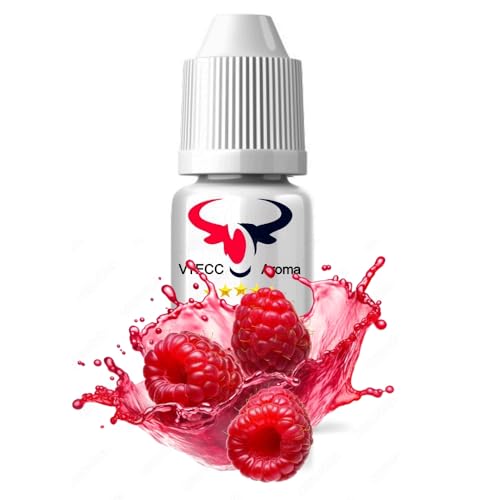 Himbeere Lebensmittelaroma Intensives Aroma zum Backen in Lebensmitteln & Getränken, für Diffuser Vernebler Nebelmaschinen Wassersprudler uvm. Konzentrat Drops hochkonzentriertes Aroma (100 ml) von House of Vape