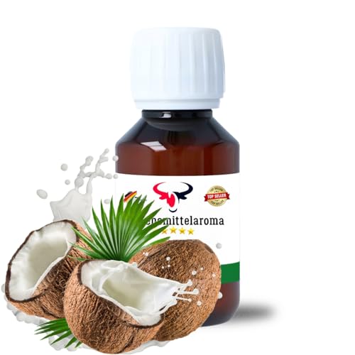 Kokosnuss Konzentrat Drops hochkonzentriertes Aroma Lebensmittelaroma Intensives Aroma zum Backen in Lebensmitteln & Getränken, für Diffuser Vernebler Nebelmaschinen Wassersprudler uvm. (30 ml) von House of Vape