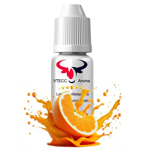 Lebensmittelaroma Intensives Aroma zum Backen in Lebensmitteln & Getränken, für Diffuser Vernebler Nebelmaschinen Wassersprudler uvm. Orange Konzentrat Drops hochkonzentriertes Aroma (100 ml) von House of Vape