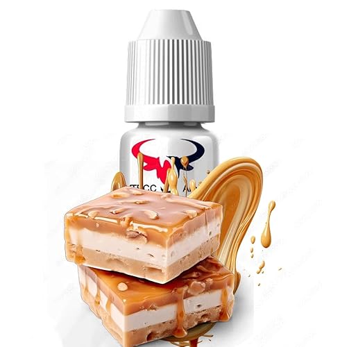 Nougat Lebensmittelaroma Intensives Aroma zum Backen in Lebensmitteln & Getränken, für Diffuser Vernebler Nebelmaschinen Wassersprudler uvm. Konzentrat Drops hochkonzentriertes Aroma (100 ml) von House of Vape