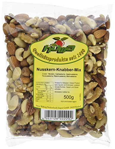 HOWA Nusskern-Knabber-Mix, Nussmischung ohne Salz, 500 g von Howa