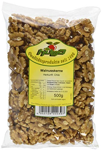 Howa Premium Walnußkerne handgeschlagen, 1er Pack (1 x 500 g) von Howa