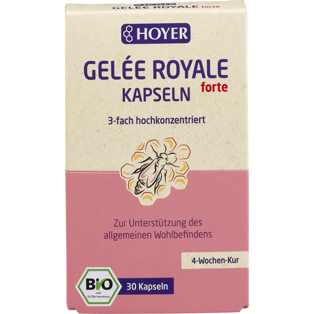 Bio Gelée Royale forte 30 Kapseln von Hoyer