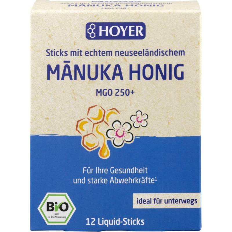 Bio Manukahonig Sticks von Hoyer