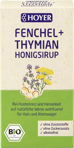 Fenchel + Thymian Honigsirup von Hoyer