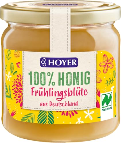 Frühlingsblütenhonig NATURLAND 12 x 500 gr von Hoyer