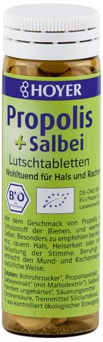 Propolis + Salbei Lutschtabletten von Hoyer