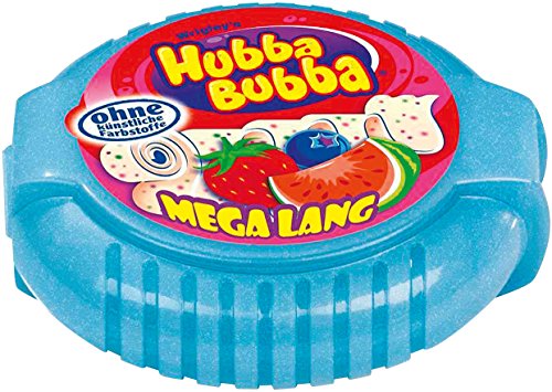 Hubba Bubba Bubble Tape Triple Mix 1,8 Meter, 4er Pack (4 x 1 Stück) von Hubba Bubba