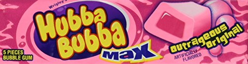 Hubba Bubba Max Outrageous Original Gum, 18 Count von Hubba Bubba