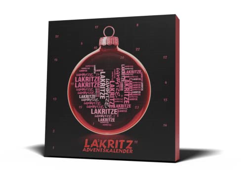 Lakritz Adventskalender, 1er Pack (1 x 264 g) von Huber-Kölle