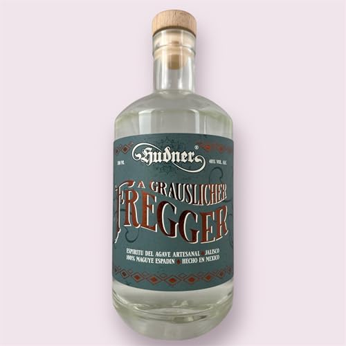 Hudner grauslicher Fregger, 100% Agave Artesanal Spirituose, 700 ml, 40% Vol., Jalisco Mexiko von Hudner