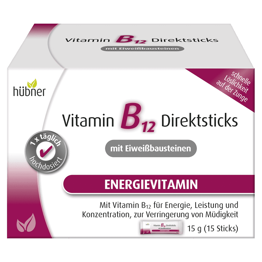 Vitamin B12 Direktsticks von Hübner