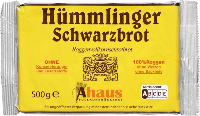 Hümmlinger Schwarzbrot von Hümmlinger