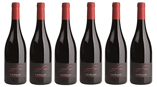 6x 0,75l - 2020er - Huerta de Albalá - Barbazul - Tinto Selección - Vino de la Tierra de Cádiz - Spanien - Rotwein trocken von Huerta de Albalá