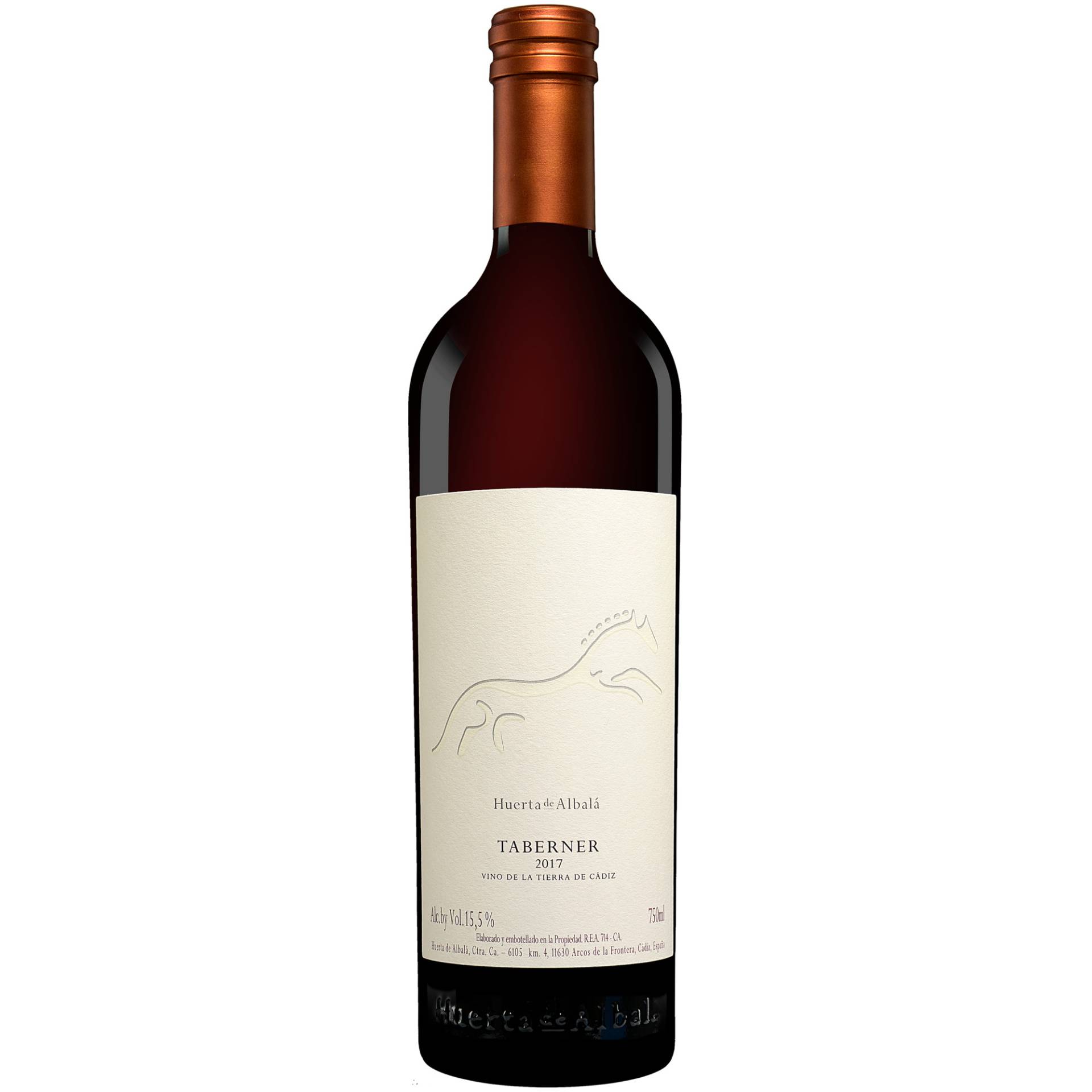 Taberner 2017  0.75L 15.5% Vol. Rotwein Trocken aus Spanien von Huerta de Albalá