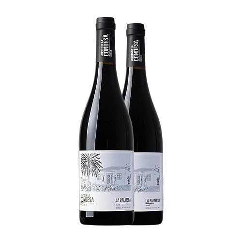 Huerto de la Condesa La Palmera Syrah Sierras de Málaga 75 cl (Schachtel mit 2 Flaschen von 75 cl) von Huerto de la Condesa