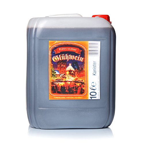 Glühwein Hüttenglut 10 Liter Kanister 8,9% vol. von Hüttenglut Glühwein