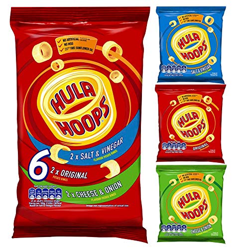 Hula Hoops Familienpackung, 6 x 24 g von Hula Hoops