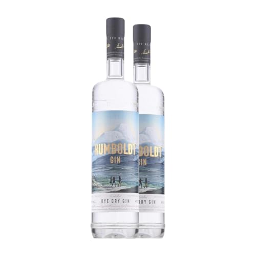 Gin Humboldt Gin. Rye Dry Gin 70 cl (Karton mit 2 Flaschen von 70 cl) von Humboldt Gin