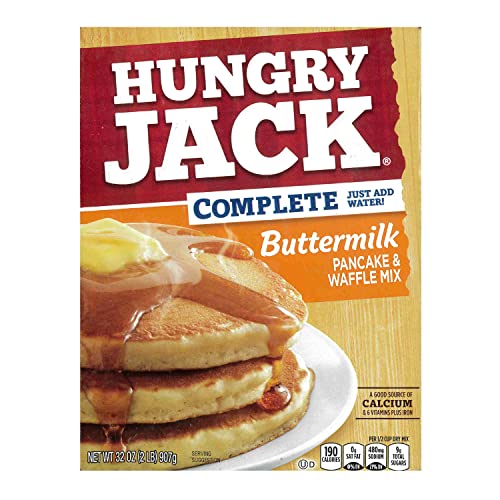 Hungry Jack Pancake & Waffle Mix Complete Buttermilch, 907 g von Hungry Jack