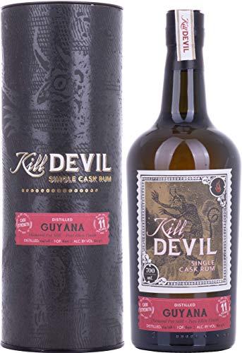 Hunter Laing Kill Devil GUYANA 11 Years Old Single Cask 2008 Rum (1 x 0.7 l) von Hunter Laing