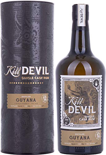 Hunter Laing Kill Devil GUYANA 12 Years Old Single Cask 2007 Rum (1 x 0.7 l) von Hunter Laing