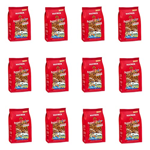 Huober Brezel - BrezelKinder demeter - 125 g - 12er Pack von Huober