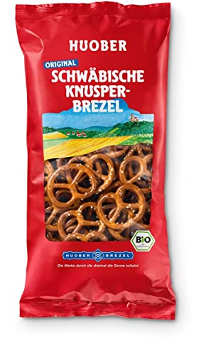 Huober Original Schwäbische Knusperbrezeln, 20 Packungen (20 x 175 g) von Huober