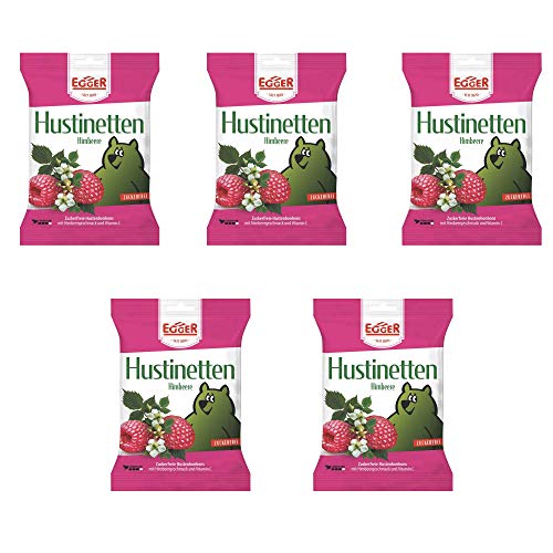 Hustinetten Himbeere zuckerfrei 5x je 75g von Hustinetten