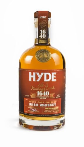 Hyde No.8 HERITAGE CASK 1640 Single Malt Irish Whisky (1 x 0.7 l) von Hyde