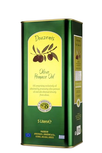 Douzenis Olivenöl Pomace | 2x 5L Kanister | ideales Bratöl aus Griechenland | Perfekt zum Braten & Frittieren | mild im Geschmack | Rauchpunkt 240° von Hymor