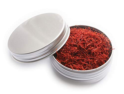 Hymor Afghanischer Safran - 50g - Safranfäden in Premium Qualität aus Afghanistan Saffron Fäden, vegan, glutenfrei, ohne Zusätze von Hymor