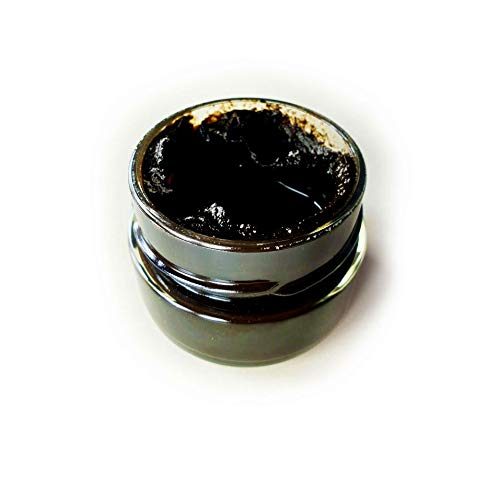 Hymor Schwarzer Knoblauch Paste - 7x 120g Knoblauchpaste - 90 Tage fermentiert aus violettem Knoblauch Las Pedroñeras Black Garlic schwarz Knoblauch Ajo Negro En Crema 100% natürlich vegan von Hymor