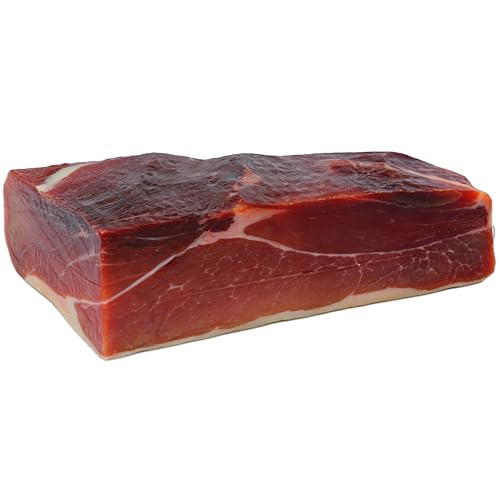 Hymor Superham Serrano Schinken am Stück – 10x ca. 1kg - Spanischer Jamon-Serrano ohne Knochen, polierter luftgetrockneter Schinken, lange Reifung mit weniger Salz für mehr Geschmack von Hymor